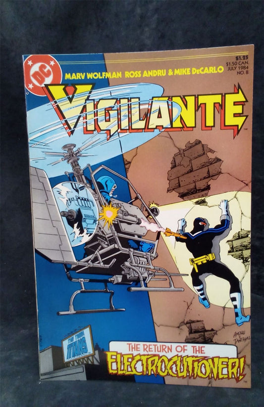 Vigilante #8 1984 DC Comics Comic Book