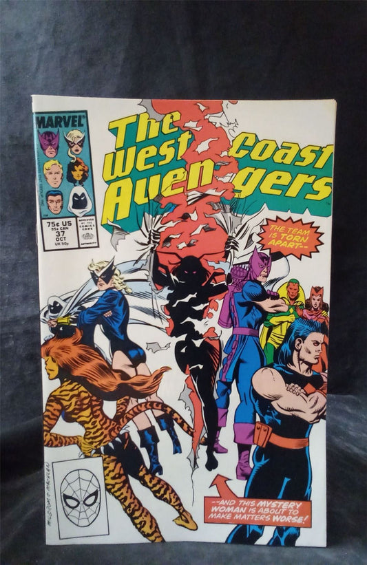 West Coast Avengers #37 1988 Marvel Comics Comic Book