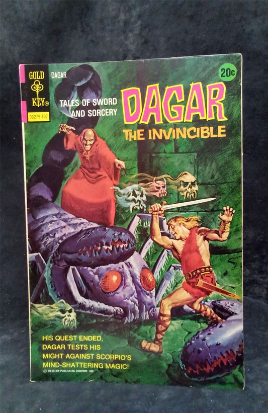 Dagar the Invincible #4 1973 western publishing Comic Book