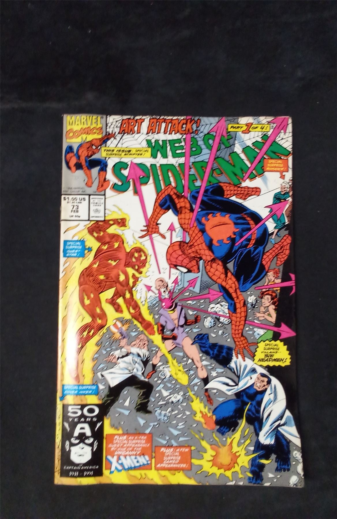 Web Of Spider-Man #73 Marvel Comics Comic Book