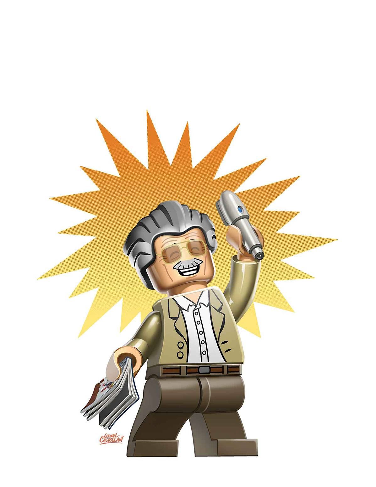 Rocket Raccoon #1 Castellani Stan Lee Lego Var Marvel Comics Comic Book