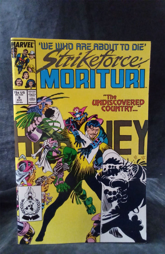 Strikeforce: Morituri #9 1987 Marvel Comics Comic Book