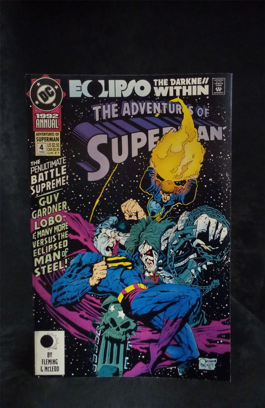 Adventures of Superman Annual #4 1992 DC Comics Comic Book