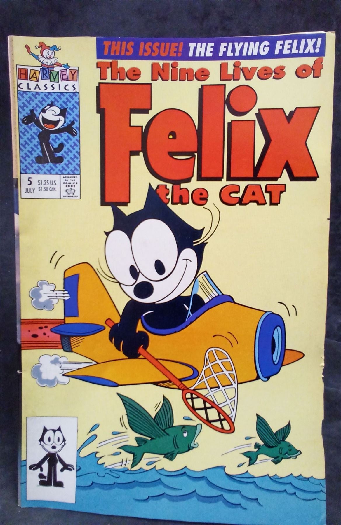 Nine Lives of Felix the Cat #5 1992 Harvey Comic Book