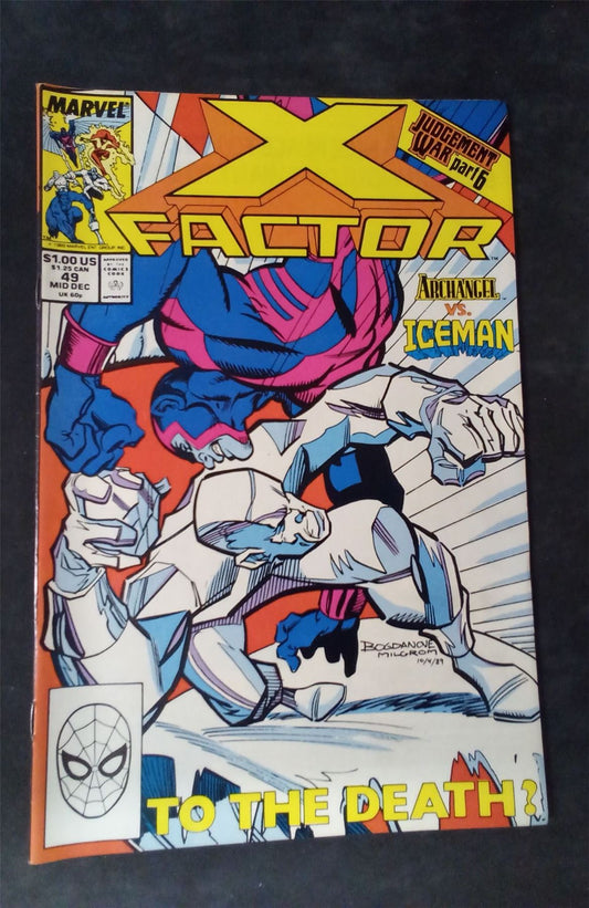 X-Factor #49 1989 marvel Comic Book