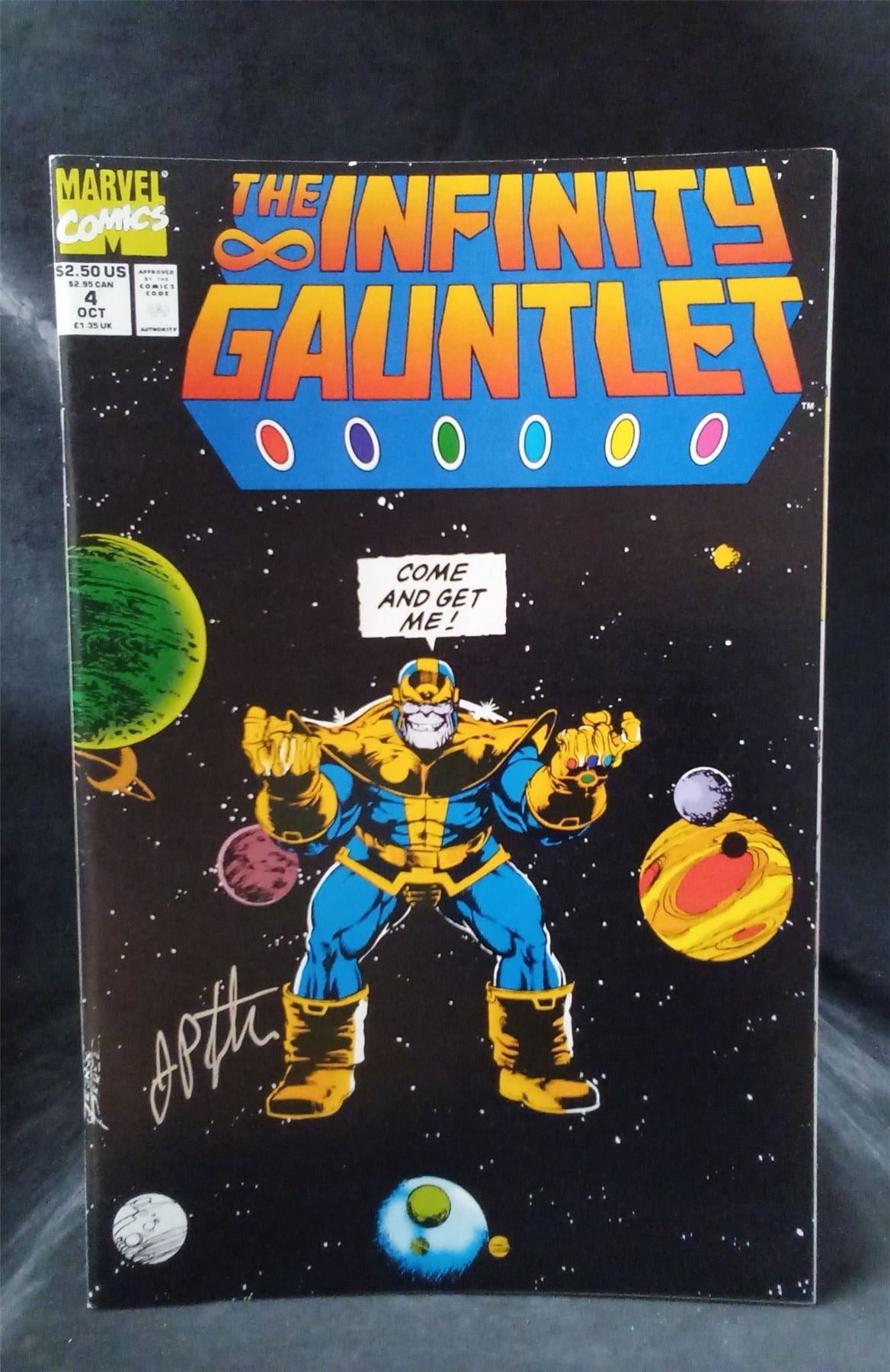 The Infinity Gauntlet #4 1991 Marvel Comics Comic Book