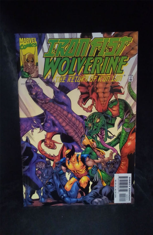 Iron Fist: Wolverine #3 2001 Marvel Comic Book