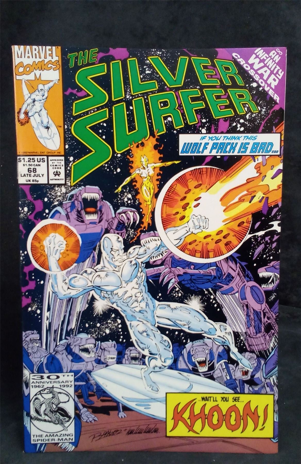 Silver Surfer #68 1992 Marvel Comics Comic Book