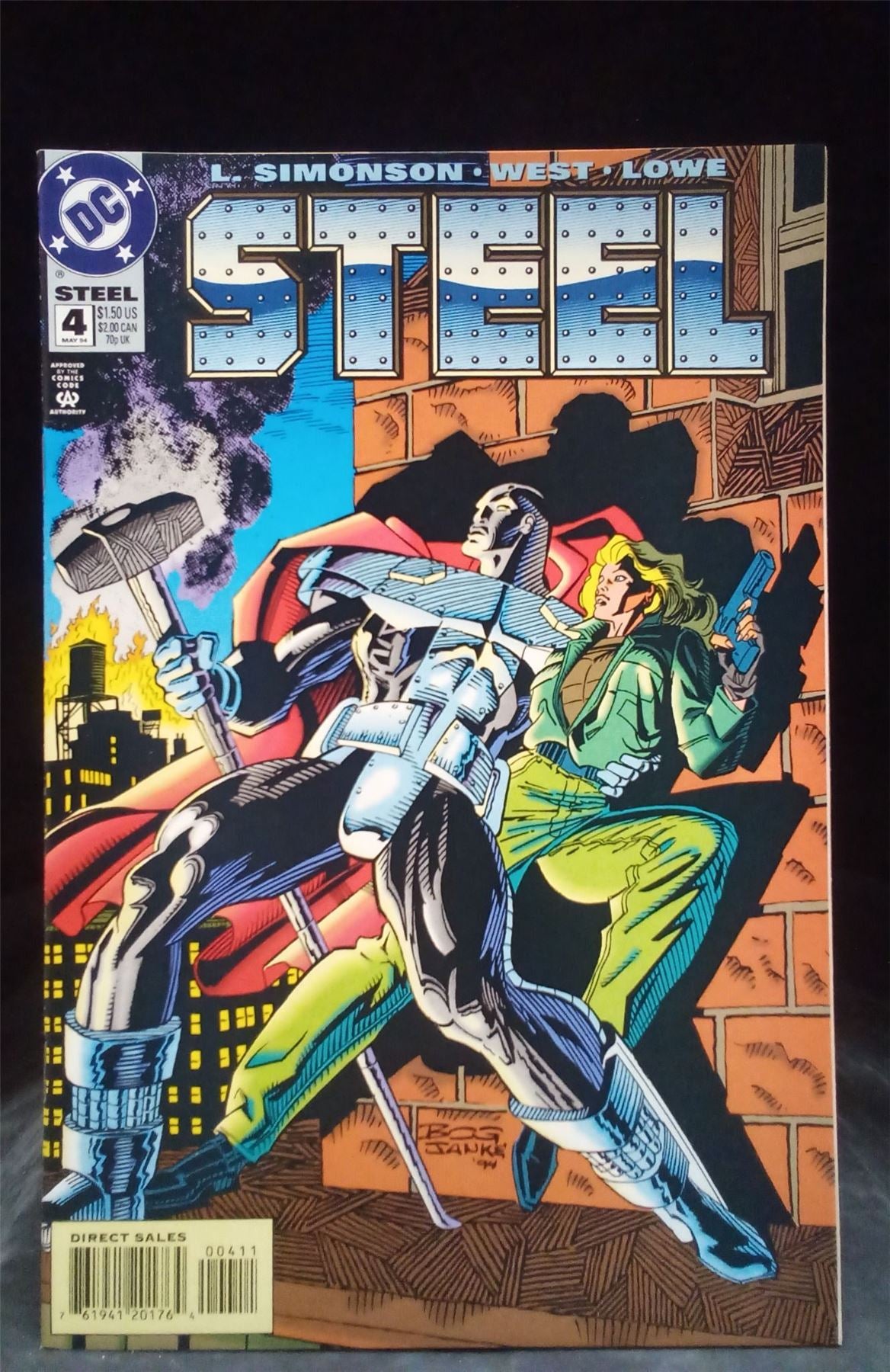 Steel #4 1994 DC Comics Comic Book
