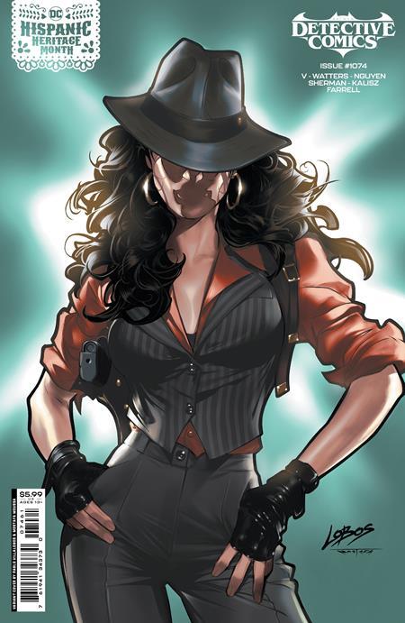 Detective Comics #1074 Cvr D Pablo Villalobos Hispanic Heritage Month Card Stock Var DC Comics Comic Book