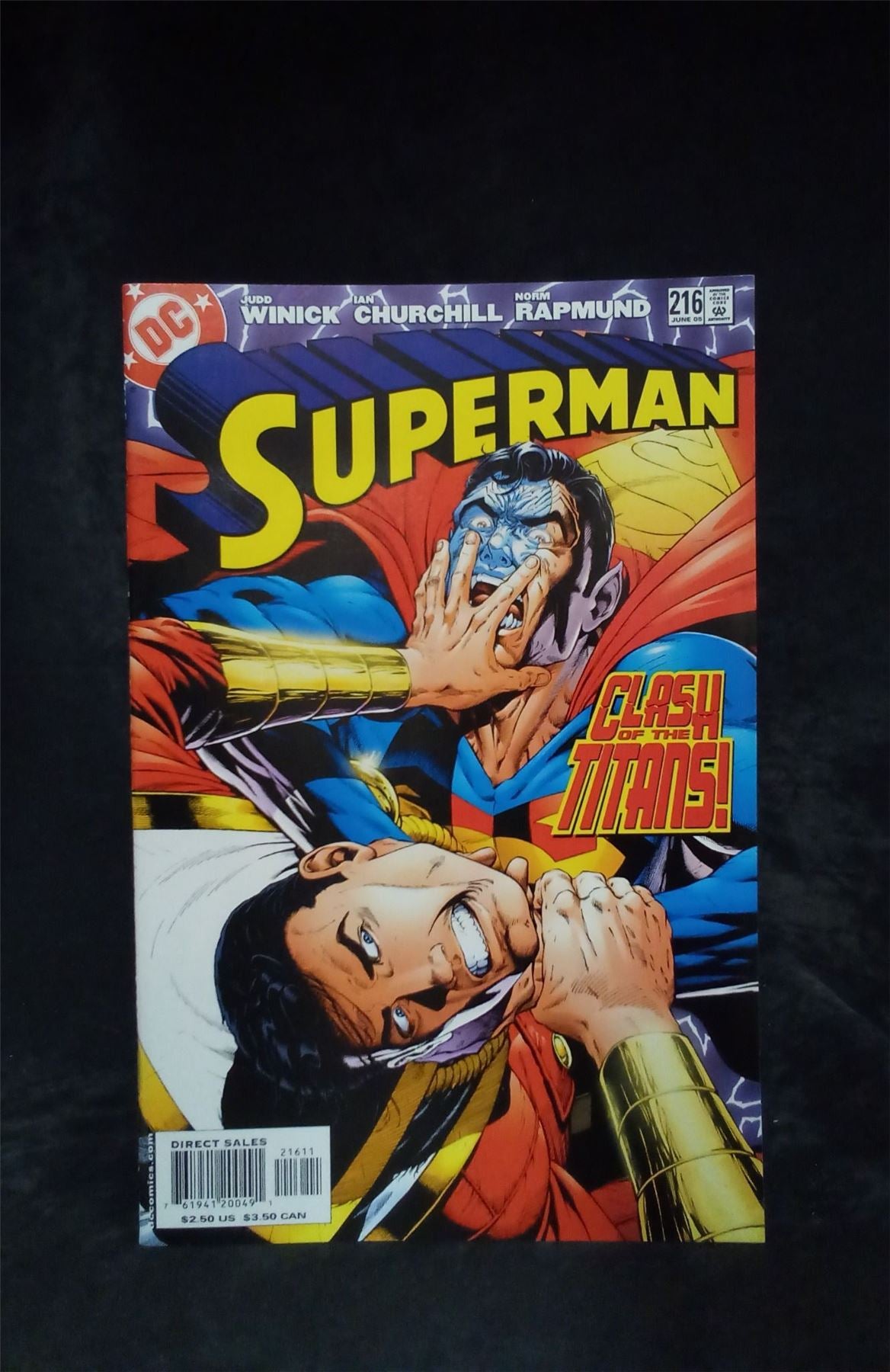 Superman #216 2005 DC Comics Comic Book