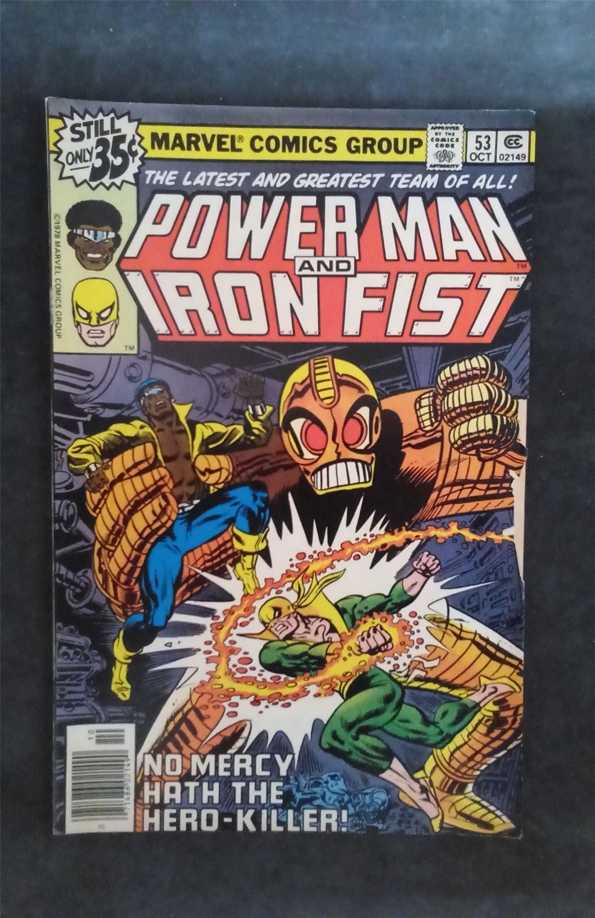 Power Man and Iron Fist #53 1978 marvel Comic Book