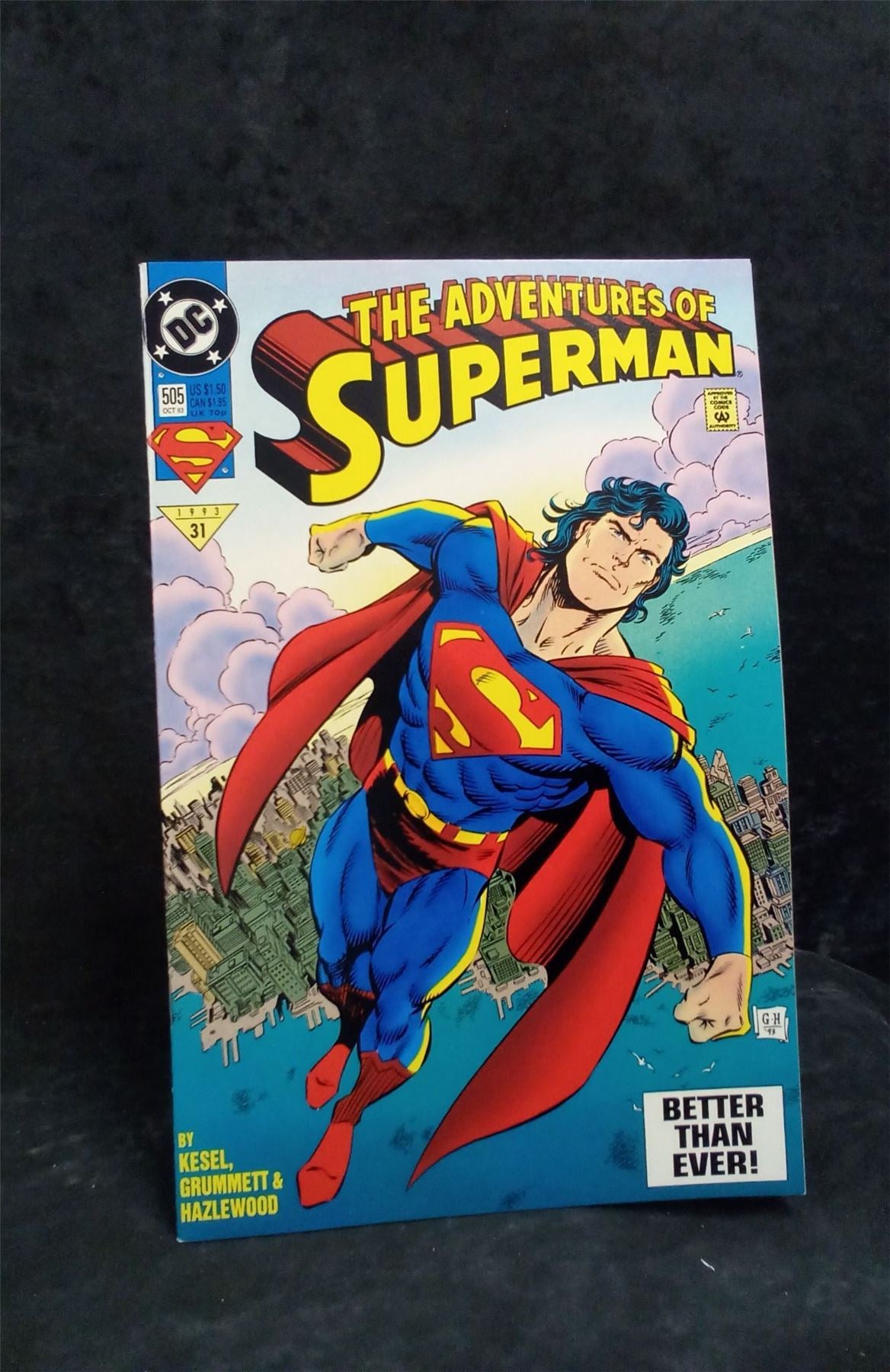 Adventures of Superman #505 Standard Cover - Direct 1993 DC Comics Comic Book