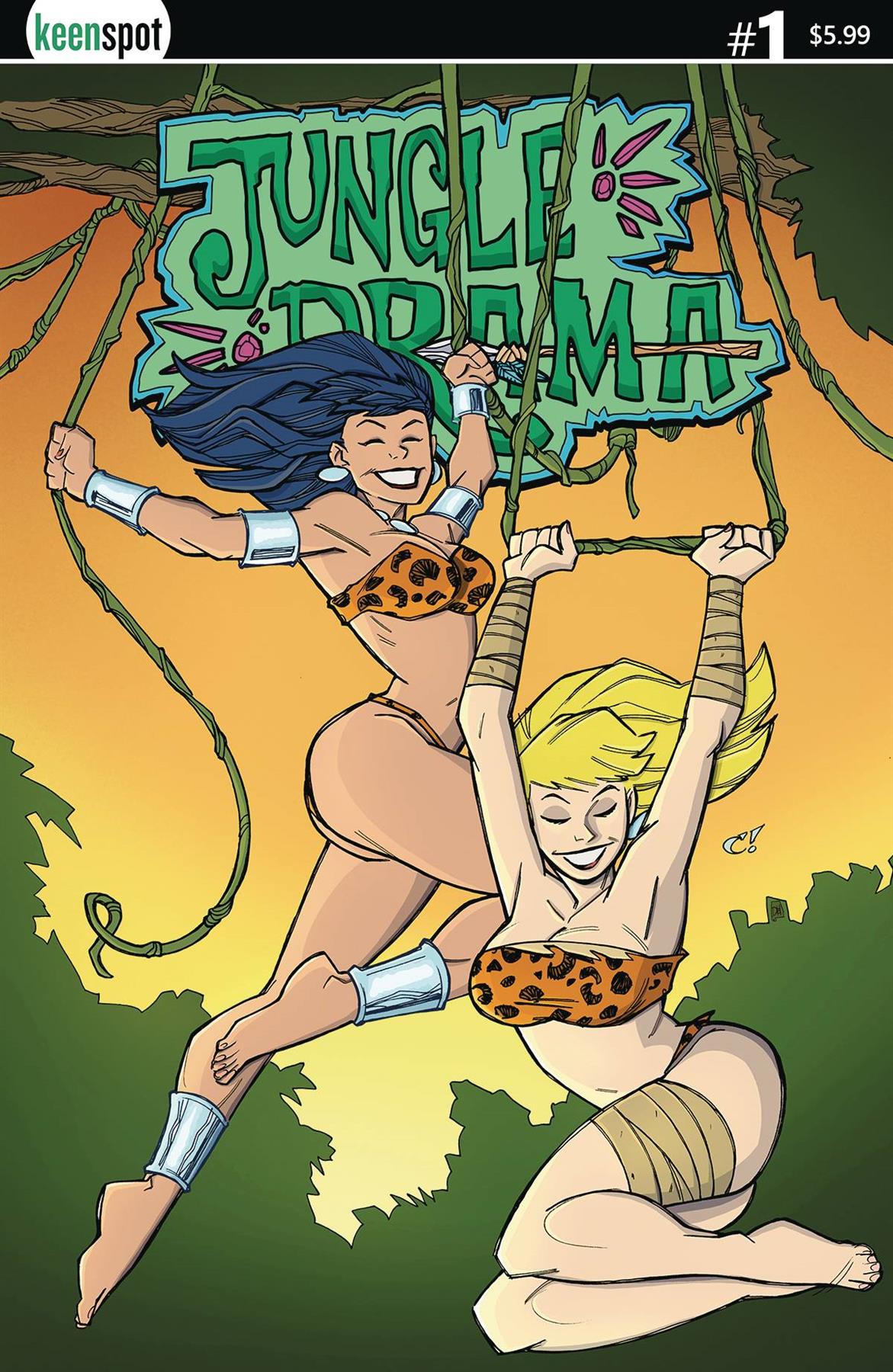 Jungle Drama #1 Cvr C Craig Rousseau Keenspot Entertainment Comic Book