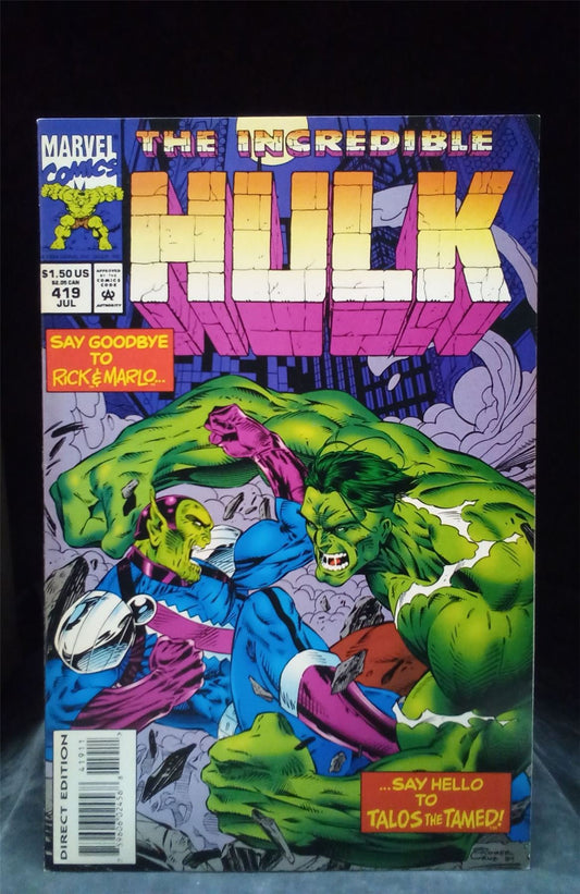 The Incredible Hulk #419 1994 Marvel Comics Comic Book