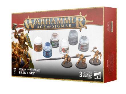 Warhammer Age of Sigmar- Stormcast Eternals: Paints Set 60-10 by Games Workshop