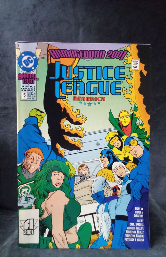 Justice League America Annual #5 1991 DC Comics Comic Book