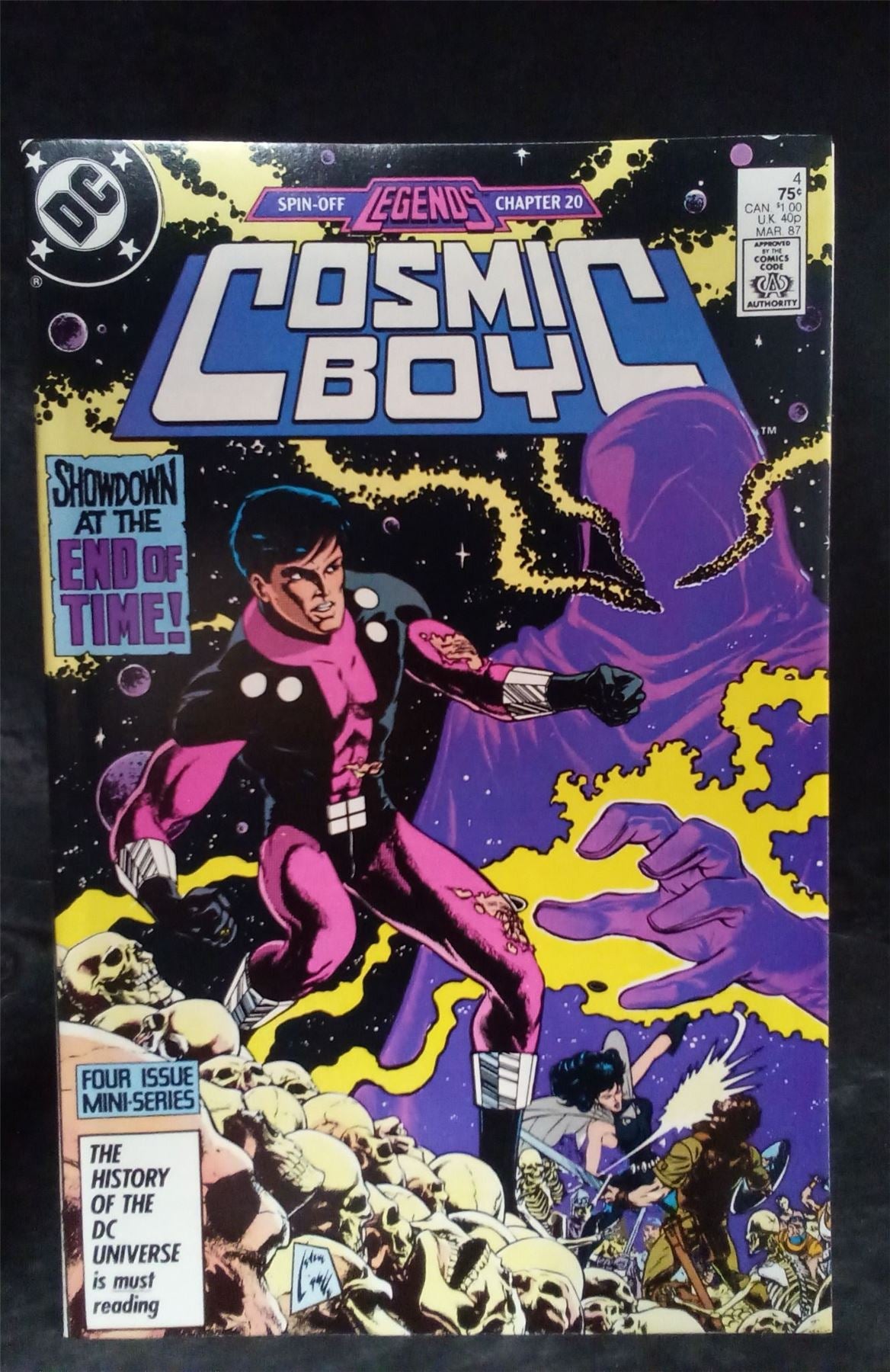 Cosmic Boy #4 1987 DC Comics Comic Book