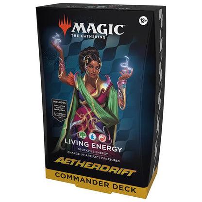 MTG TCG Aetherdrift Commander Deck Living Energy By Wizards of the Coast