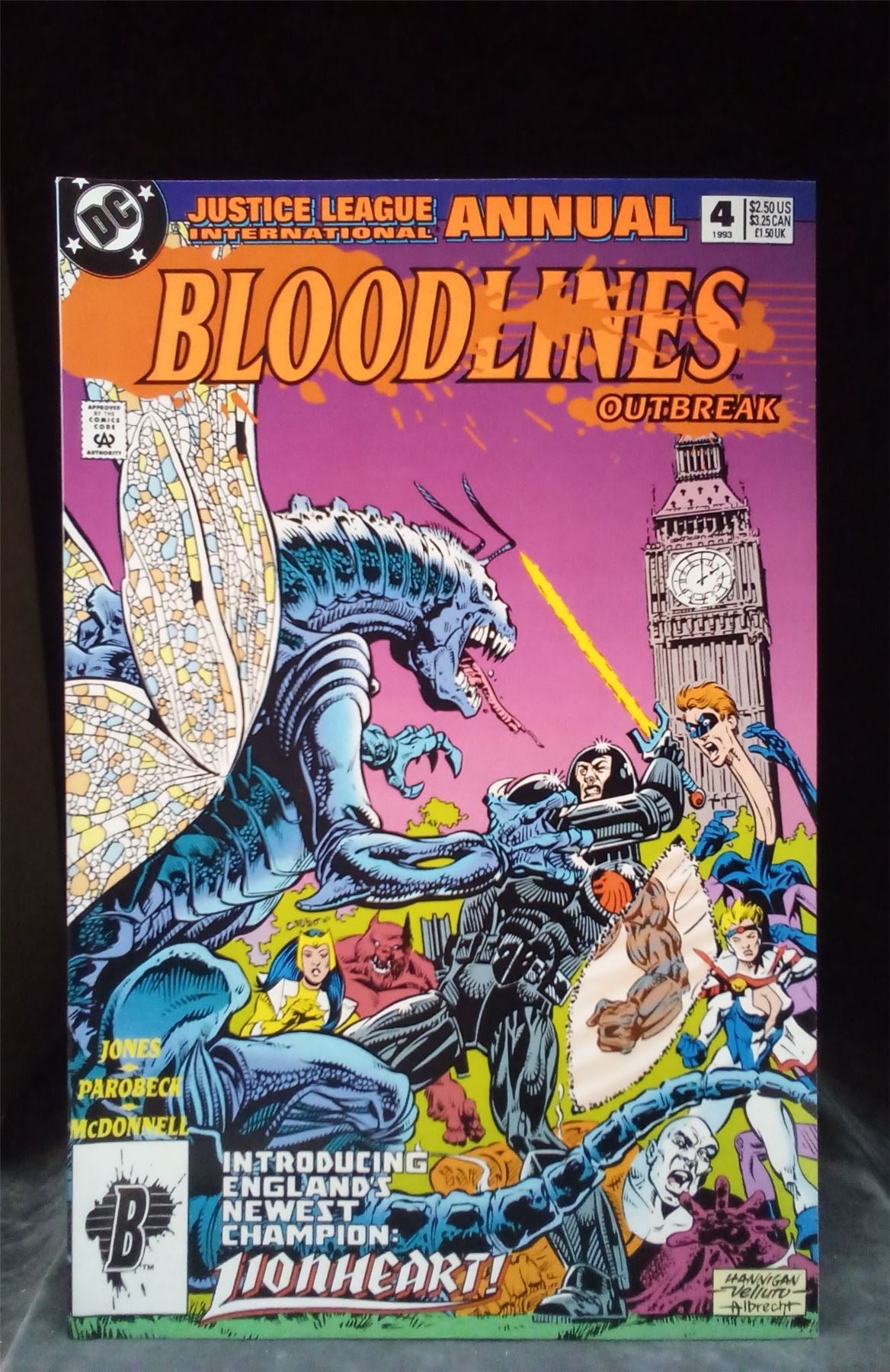 Justice League International Annual #4 1993 DC Comics Comic Book