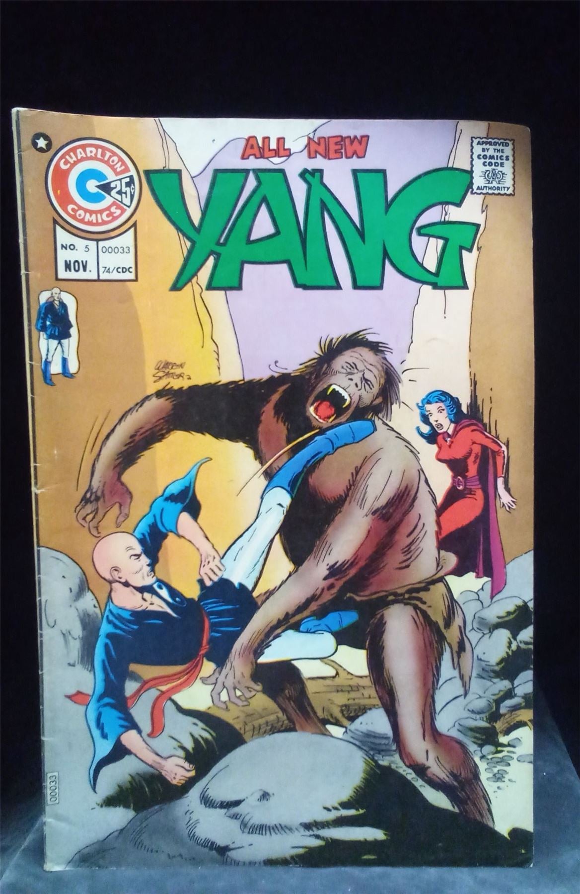 Yang #5 1974 Charlton Comic Book