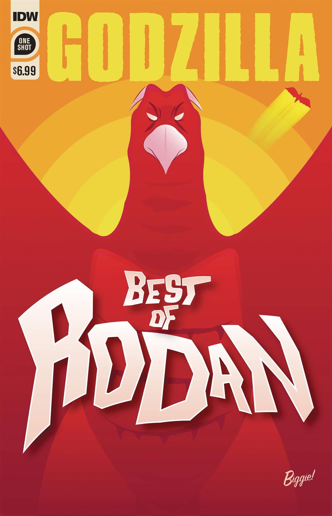 Godzilla Best Of Rodan Idw-prh Comic Book