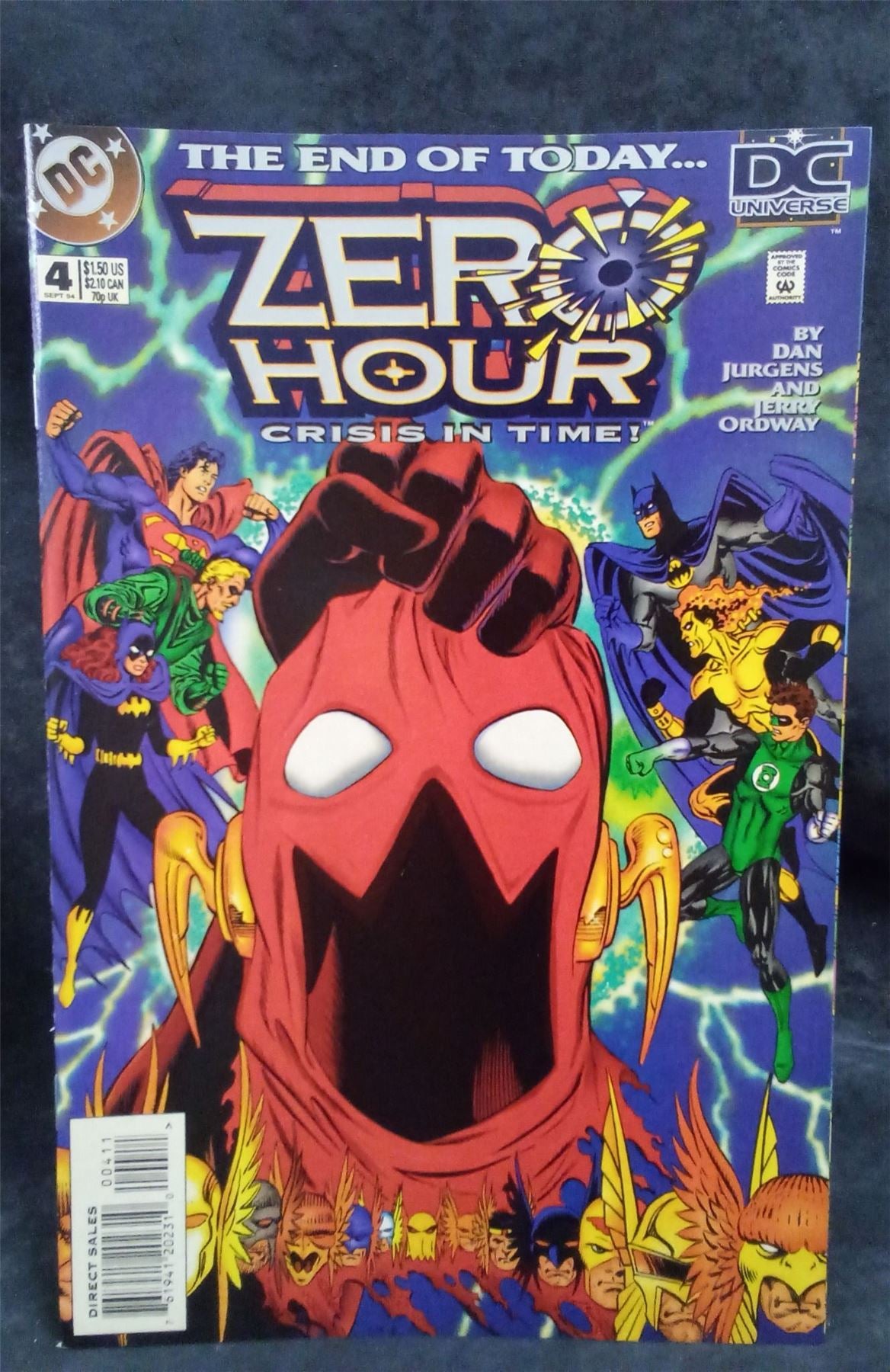 Zero Hour: Crisis in Time #4 1994 DC Comics Comic Book