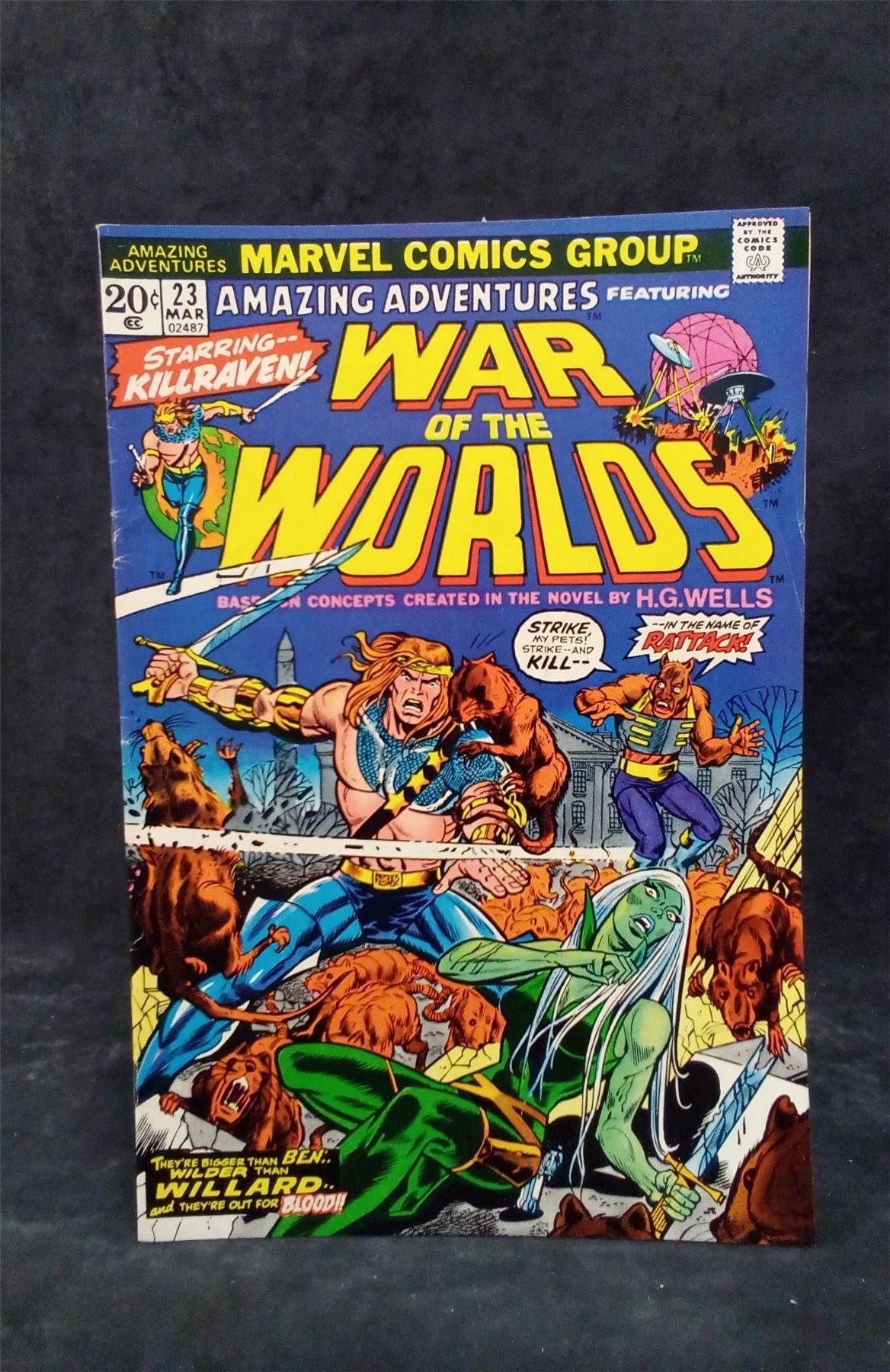 Amazing Adventures #23 1974 Marvel Comics Comic Book