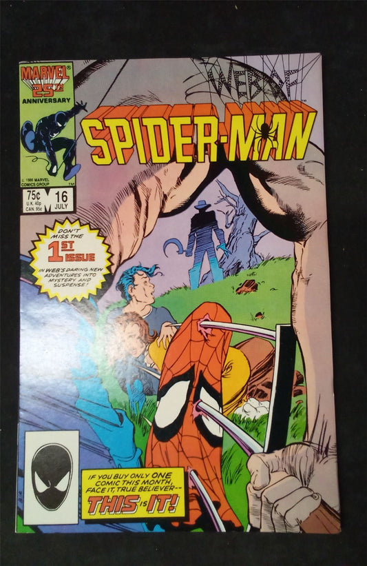 Web of Spider-Man #16 Direct Edition 1986 marvel Comic Book