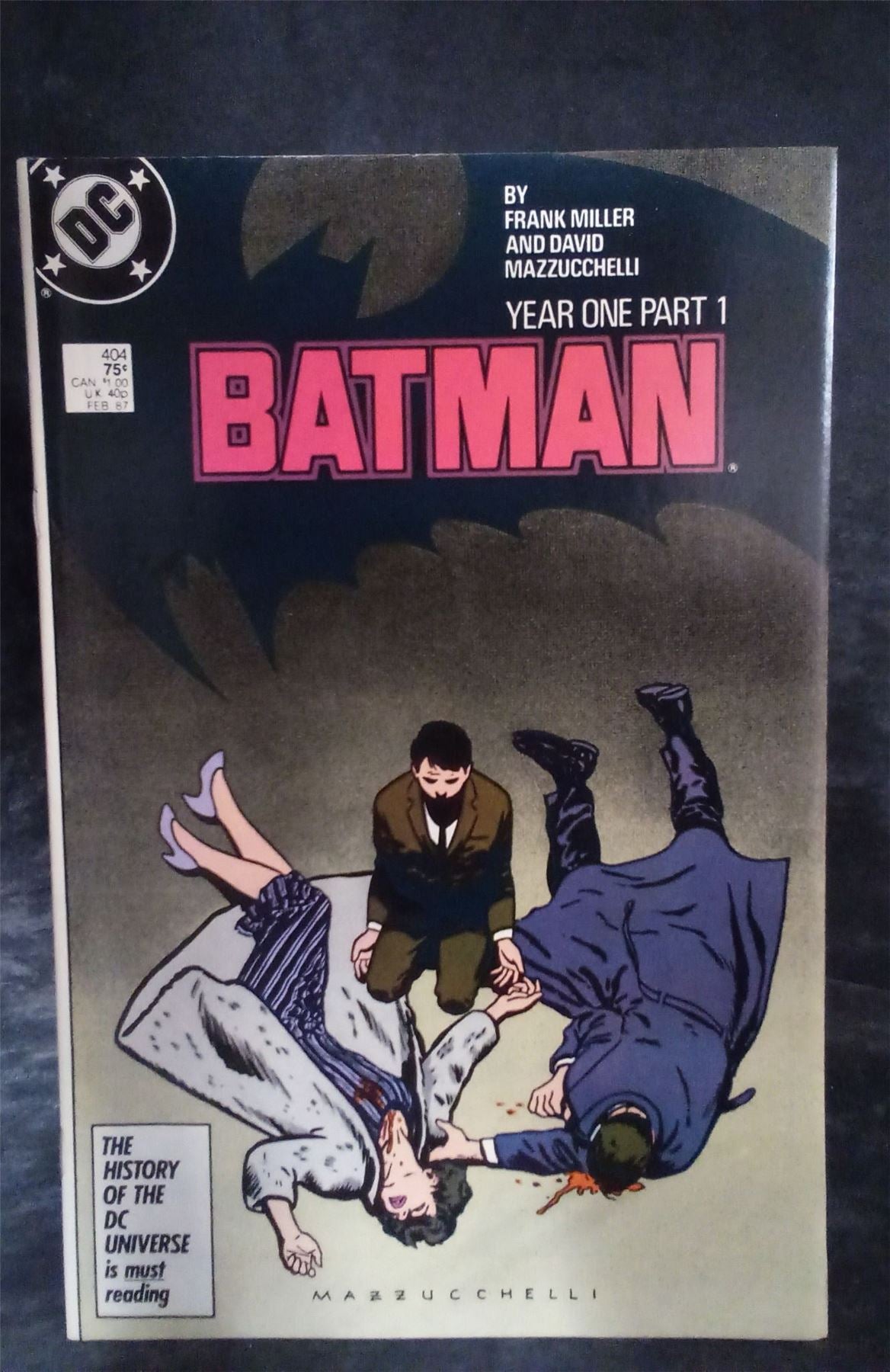 Batman #404 1987 DC Comics Comic Book