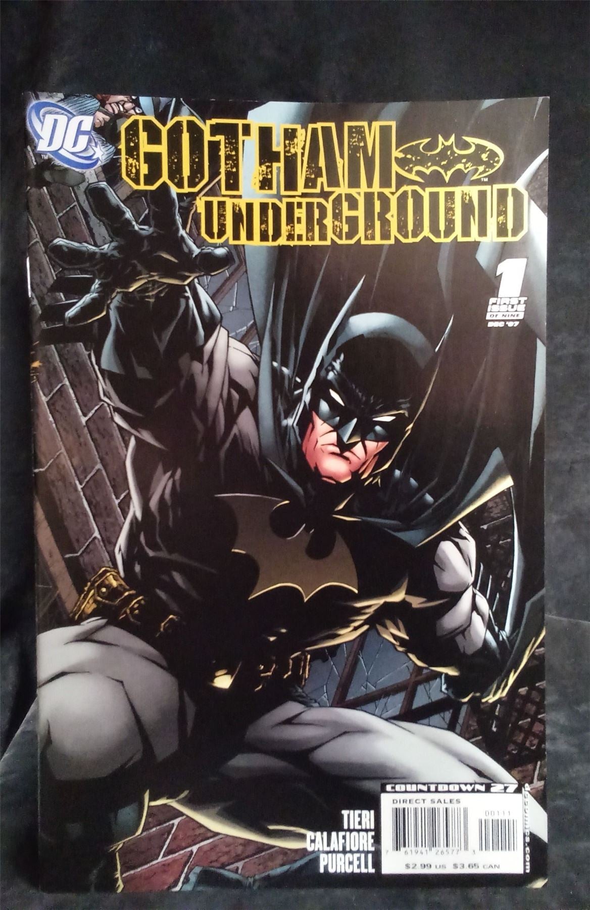 Gotham Underground #1 2007 DC Comics Comic Book