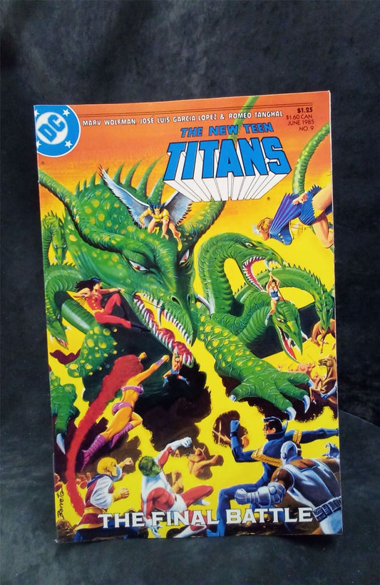 The New Teen Titans #9 1985 DC Comics Comic Book