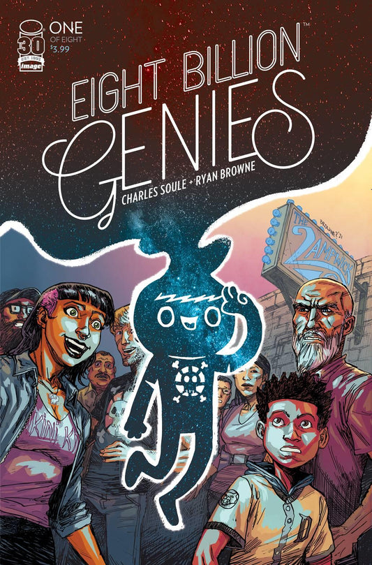 Eight Billion Genies #1 (of 8) 2nd Ptg (mr) Image Comics Comic Book