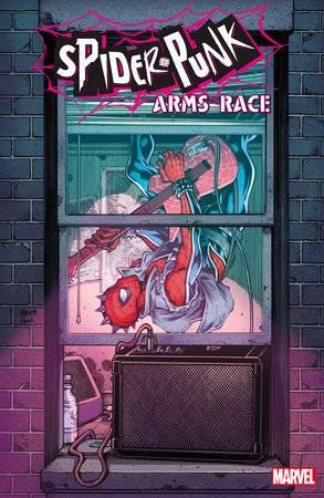 Spider-punk #1 Todd Nauck Windowshades Var (Todd Nauck Windowshades Var) Marvel Prh Comic Book 2024