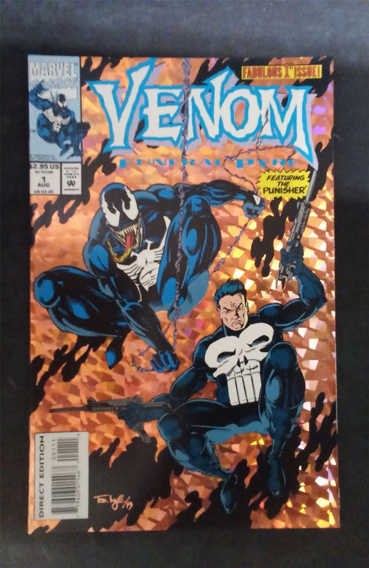 Venom: Funeral Pyre #1 1993 marvel Comic Book