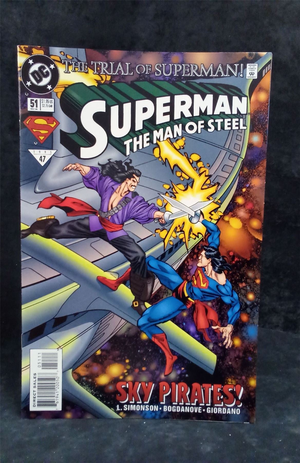 Superman: The Man of Steel #51 1995 DC Comics Comic Book