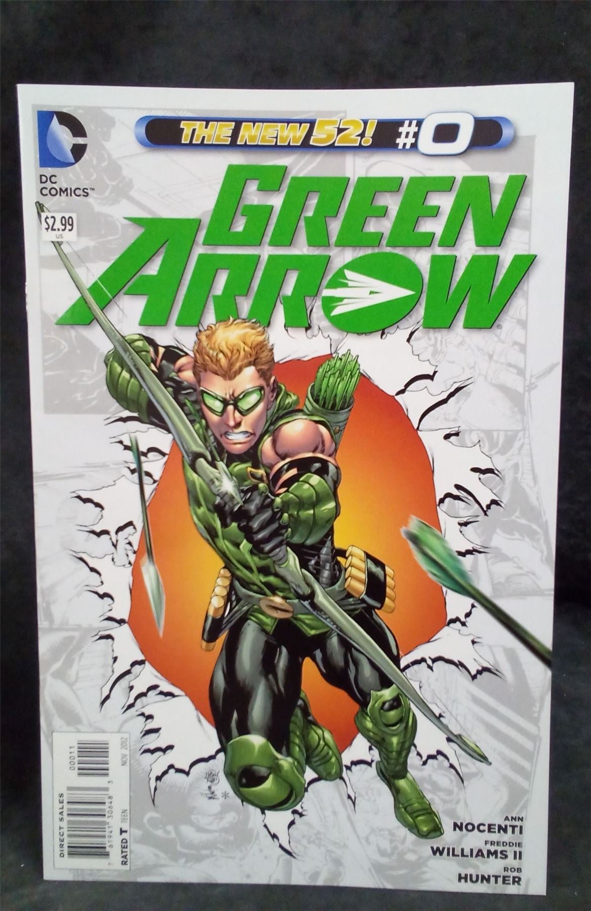 Green Arrow #0 2012 DC Comics Comic Book