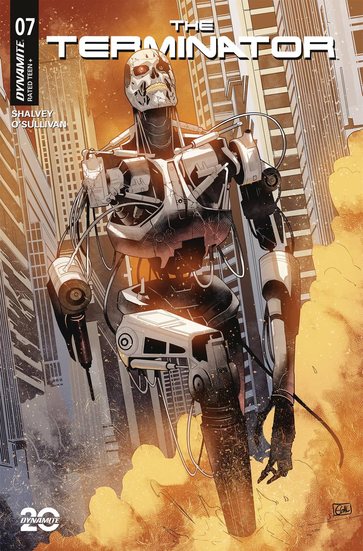Terminator #7 Cvr B Galmon Dynamite Comic Book