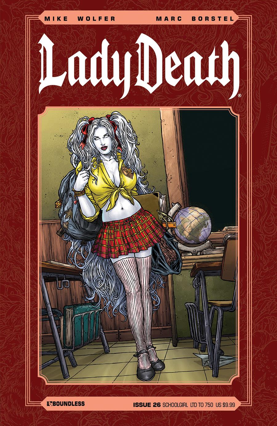 Lady Death (2010) Lust Bag Set (5ct) Boundless Comics Comic Book