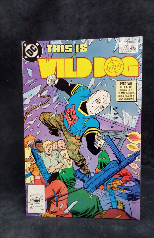 Wild Dog #2 1987 DC Comics Comic Book