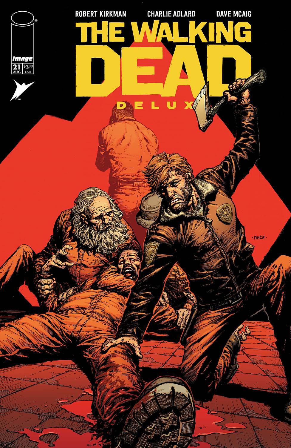 Walking Dead Dlx #21 Cvr A Finch & Mccaig (mr) Image Comics Comic Book
