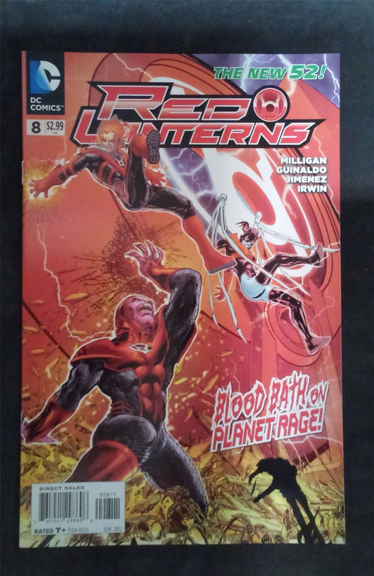 Red Lanterns #8 2012 dc-comics Comic Book