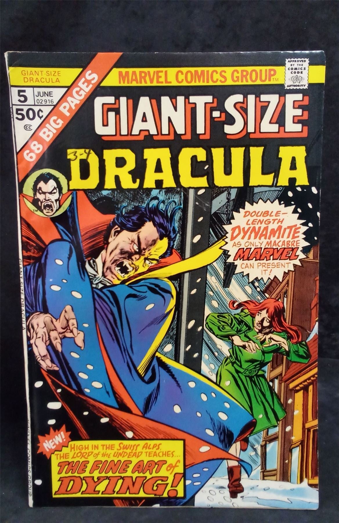 Giant-Size Dracula #5 1975 Marvel Comics Comic Book