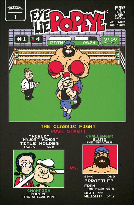Eye Lie Popeye #1 (of 5) Cvr D Reveal Massive Comic Book