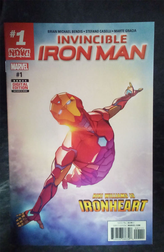 Invincible Iron Man #1 2017 Marvel Comics Comic Book