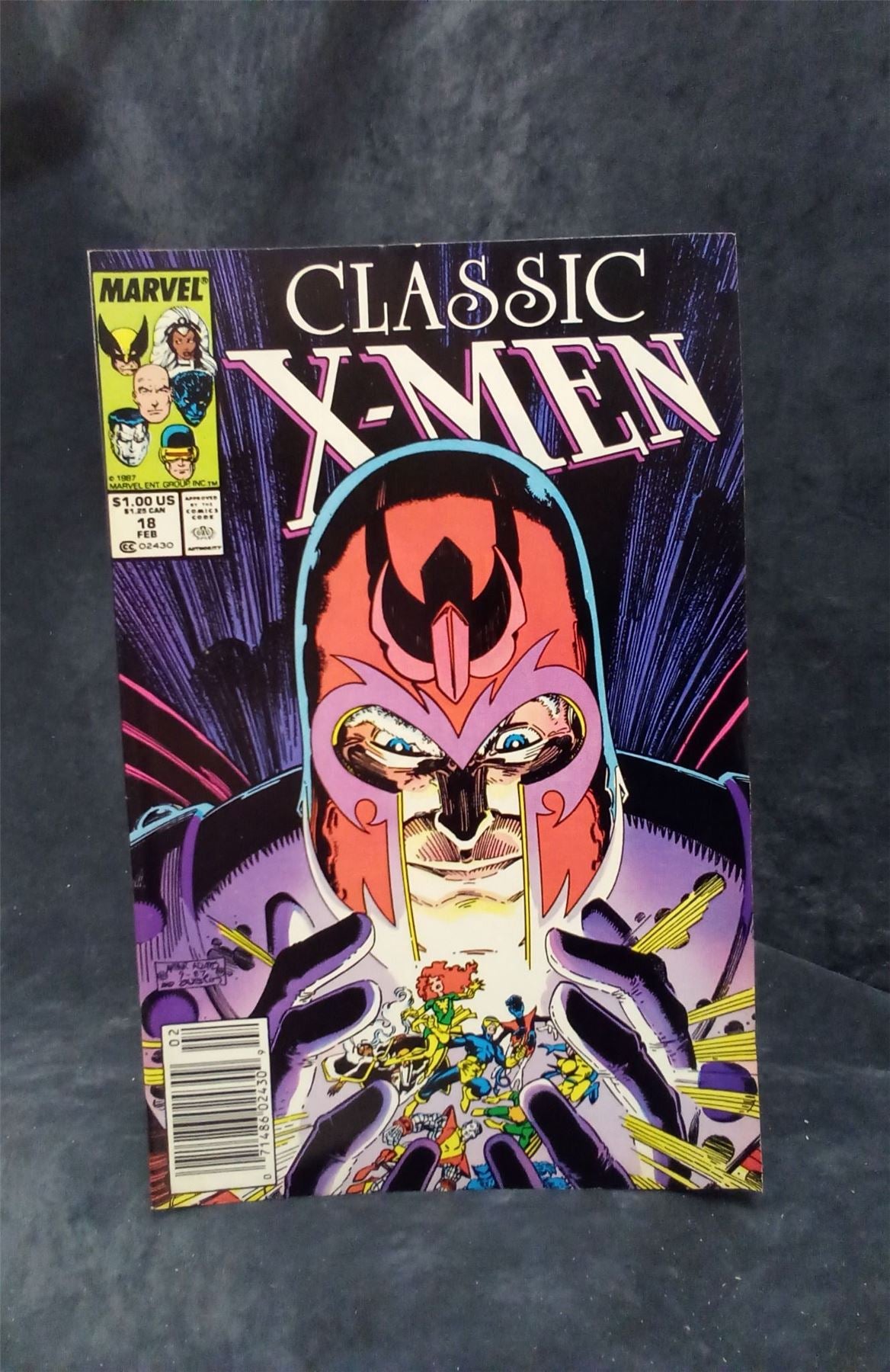 Classic X-Men #18 1988 Marvel Comics Comic Book