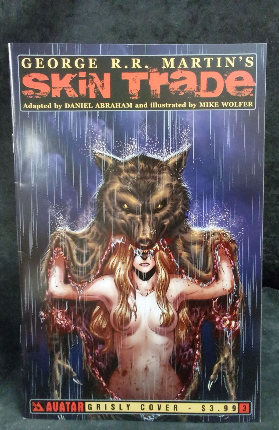 George R.R. Martin's Skin Trade #3 Grisly Cover 2013 avatar press Comic Book