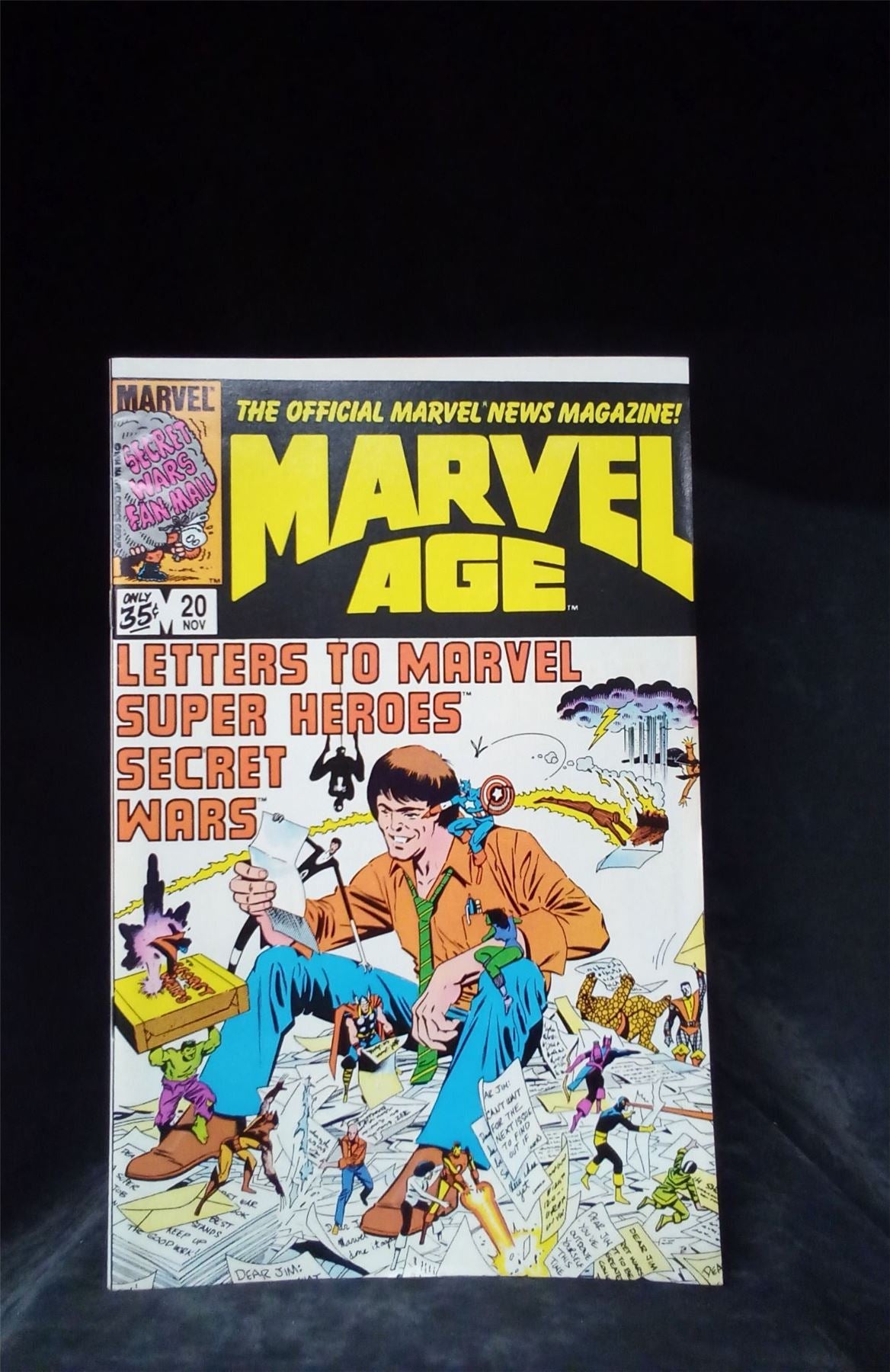 Marvel Age #20 1984 Marvel Comics Comic Book