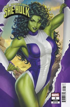 Sensational She-hulk #3 Ariel Diaz Var Marvel Prh Comic Book 2023