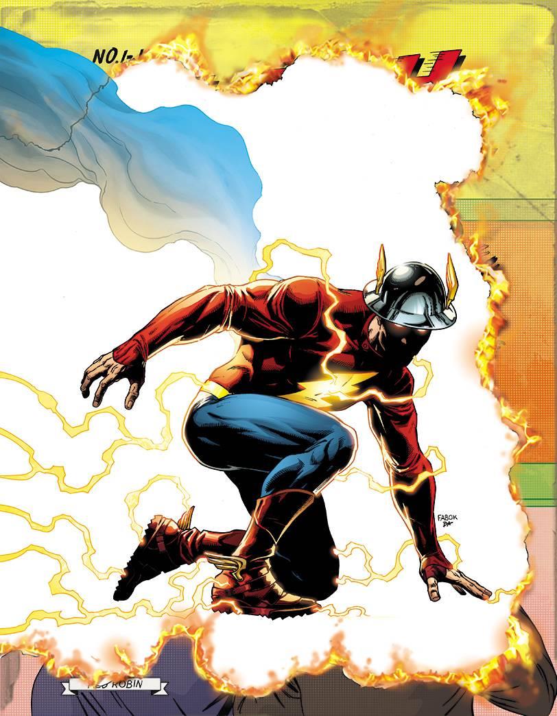 FLASH #22 LENTICULAR VAR ED (THE BUTTON) DC Comics Comic Book
